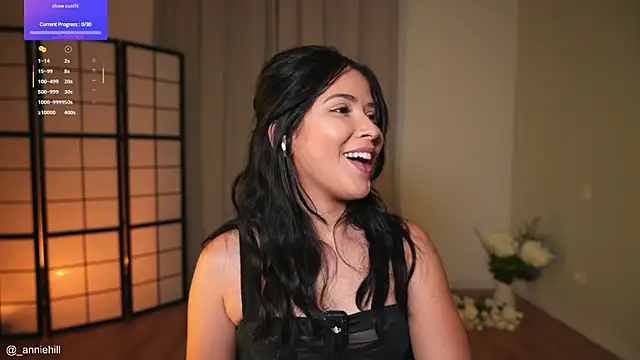 anniehillofficial online show from June 8, 2026, 7:36 pm