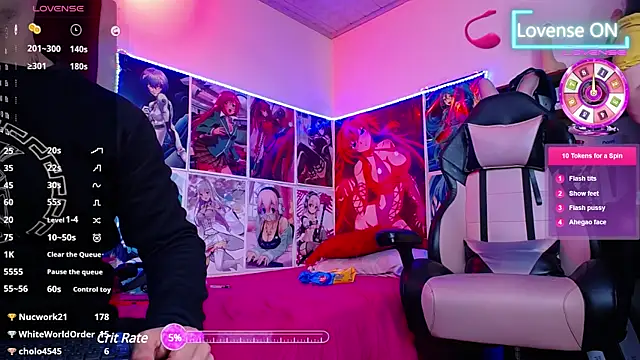 AntonellaAndMao online show from March 22, 2025, 3:20 am