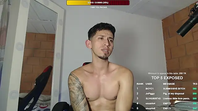 stevenSEX123 online show from May 3, 2026, 2:27 am