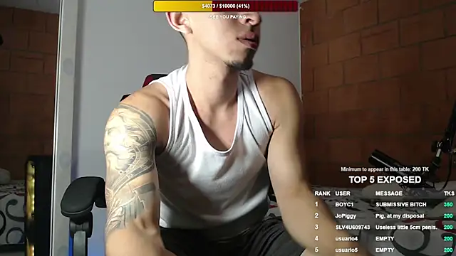 stevenSEX123 online show from May 5, 2026, 5:10 am