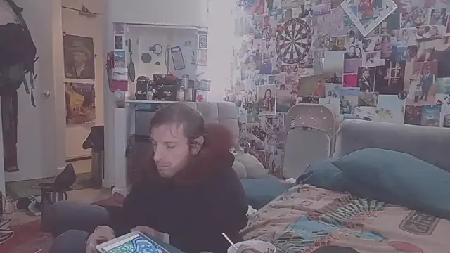 DownstairsSky online show from February 25, 2025, 3:42 am