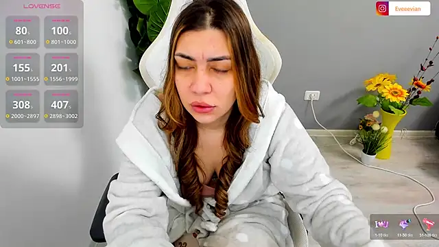 Snapshot of EveEvian chatting on March 7, 2026, 9:48 am EveEvian online show from March 7, 2026, 9:48 am