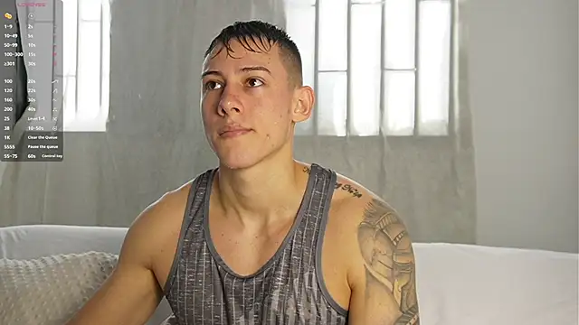 Muscle King Cum online show from November 27, 2025, 1:55 pm