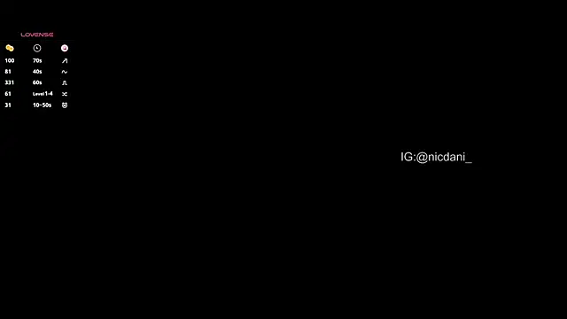 nicdani 1 online show from February 21, 2025, 5:35 am