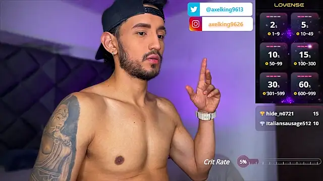 AxelKing1326 online show from March 20, 2025, 1:13 am