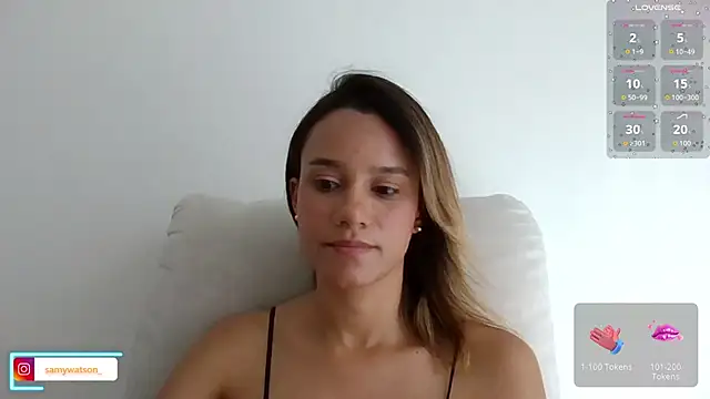 SamanthaWatson online show from June 12, 2026, 6:38 pm
