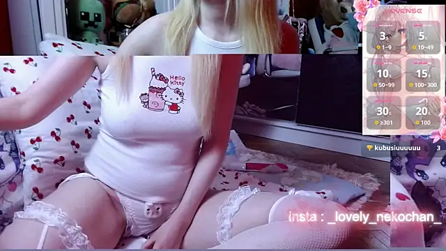 lovely nekochan online show from June 11, 2026, 12:43 am