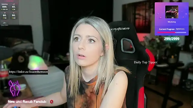 Lisaonthemoon online show from March 9, 2025, 4:22 pm