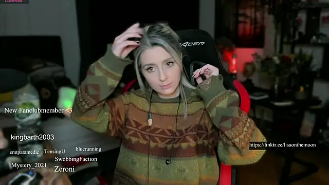 Lisaonthemoon online show from March 9, 2025, 11:46 pm