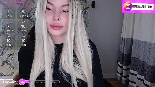 Marmalade Fox online show from November 5, 2025, 4:32 pm