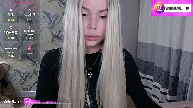 Marmalade Fox online show from November 11, 2025, 4:35 pm