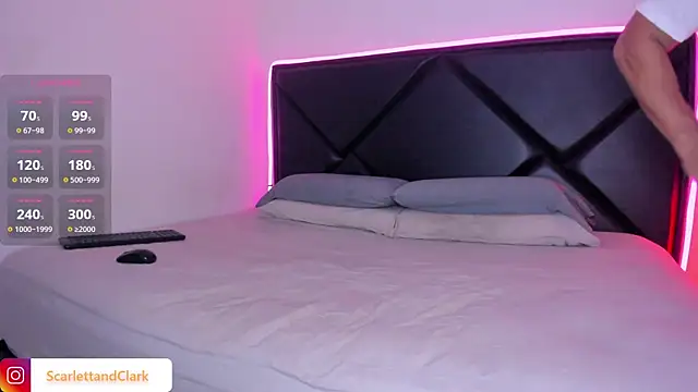 ScarlettAndClark online show from October 17, 2025, 11:17 pm