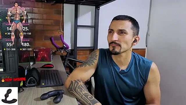 Snapshot of Marck_Muscle chatting on July 23, 2026, 1:58 am Marck Muscle online show from July 23, 2026, 1:58 am