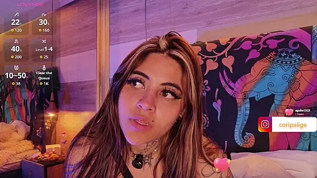 Snapshot of Cori_Paige chatting on March 12, 2026, 10:36 pm Cori Paige online show from March 12, 2026, 10:36 pm