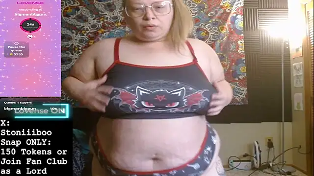 Stoniiiboo online show from March 3, 2026, 3:52 pm