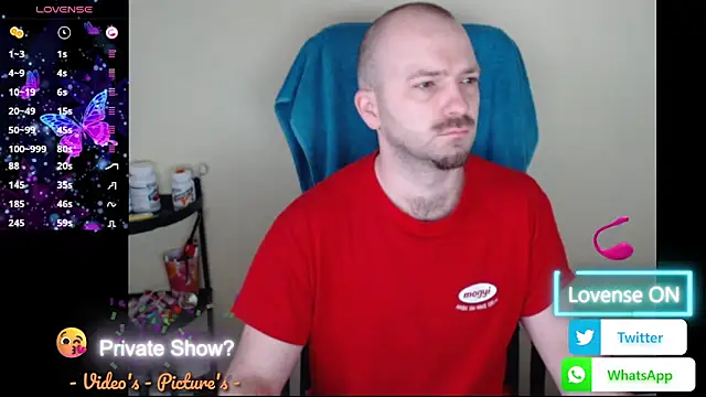 RealManHaveHairy online show from February 22, 2026, 6:27 am