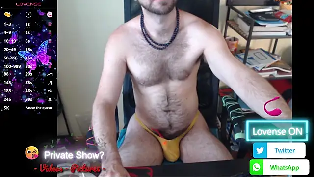 RealManHaveHairy online show from August 4, 2026, 4:17 am