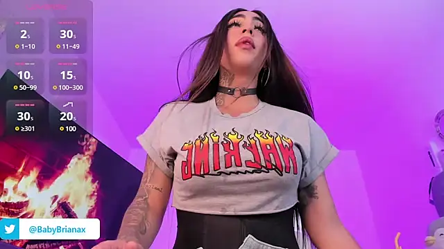 Snapshot of babybriexxx chatting on January 16, 2025, 7:52 pm babybriexxx online show from January 16, 2025, 7:52 pm