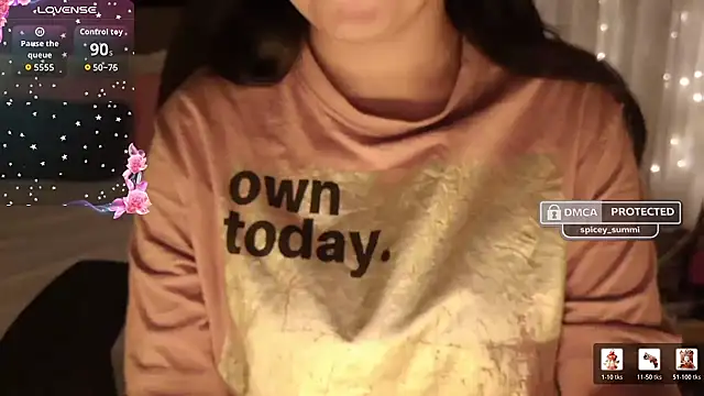 Snapshot of Spice-Summi chatting on April 8, 2026, 1:34 pm Spice-Summi online show from April 8, 2026, 1:34 pm