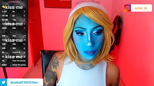 sofia rosse4 online show from June 28, 2026, 1:56 am