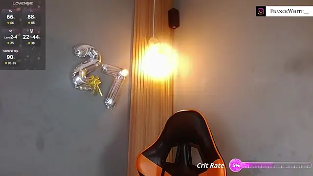 Mr WhiteCock online show from July 12, 2026, 8:31 pm