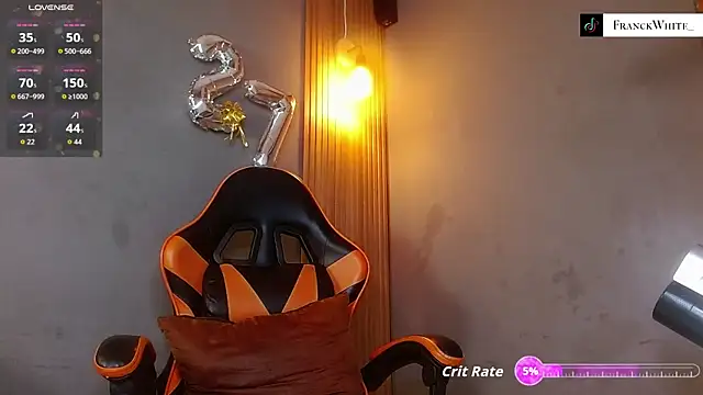Mr WhiteCock online show from July 31, 2026, 2:22 am