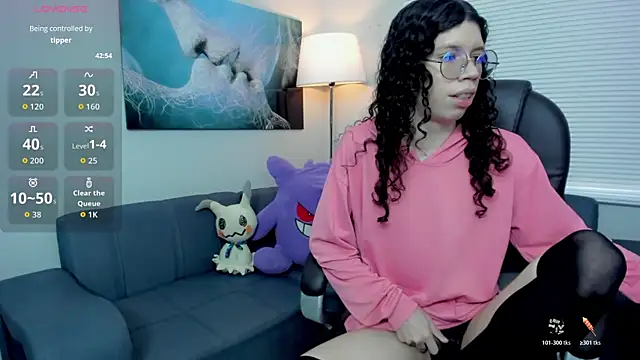 Angel Dust18 online show from October 19, 2025, 3:15 pm