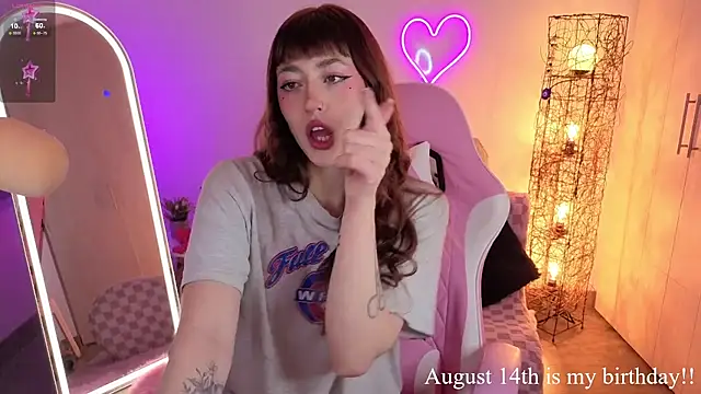 violet ch online show from August 7, 2026, 8:15 pm