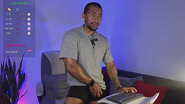 Couple muscle1 online show from April 21, 2026, 8:59 pm