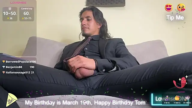 Tom blunt96 online show from March 21, 2025, 5:32 am
