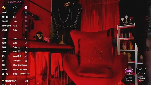 MistressAndre online show from June 11, 2026, 12:32 am