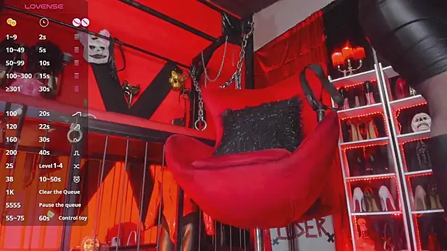 MistressAndre online show from July 1, 2026, 8:31 pm