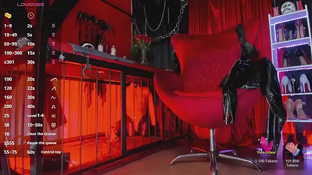 MistressAndre online show from May 29, 2026, 8:04 pm