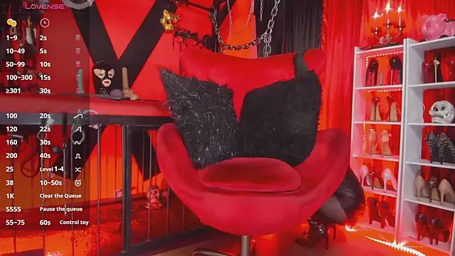 MistressAndre online show from June 27, 2026, 9:54 pm