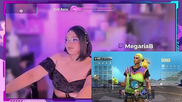 MegariaB online show from January 9, 2026, 4:30 am