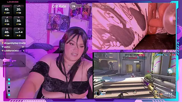 MegariaB online show from March 10, 2025, 7:44 am