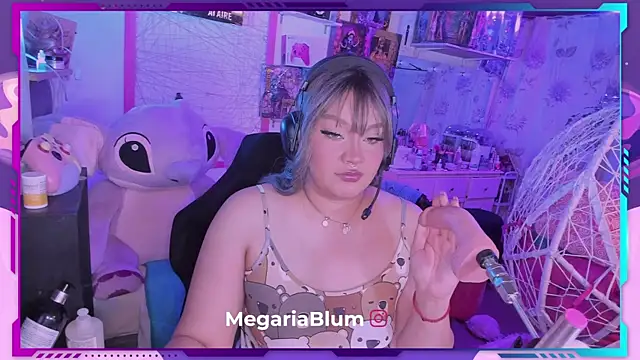 MegariaB online show from March 21, 2025, 4:49 am