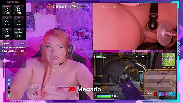 MegariaB online show from March 9, 2025, 7:45 am