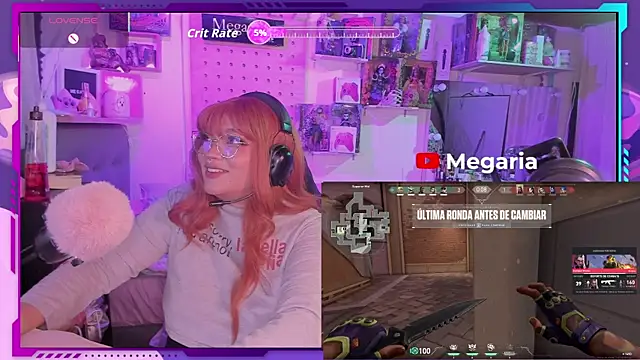 MegariaB online show from October 14, 2025, 4:13 am