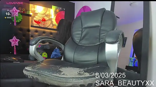 SARA BEAUTYXX online show from March 8, 2025, 8:03 pm