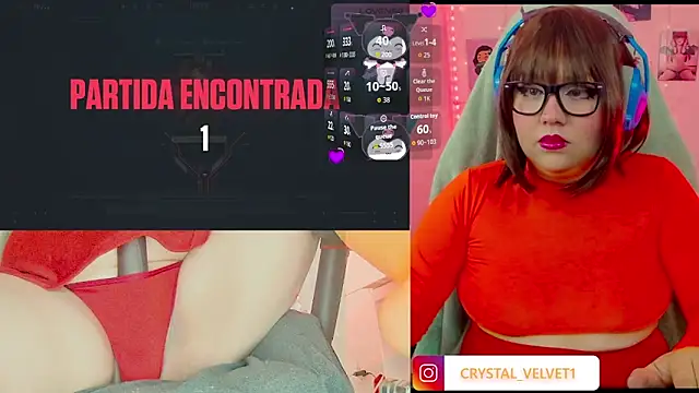 crystal7u7 online show from October 10, 2025, 8:09 pm