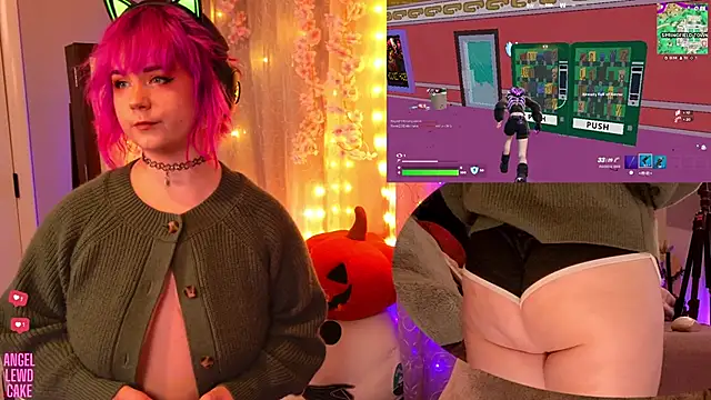 Angel-Lewd-Cake online show from November 29, 2025, 1:55 pm