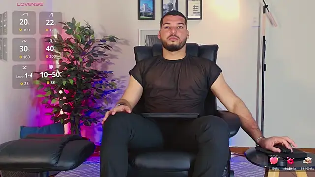 HenryBenso online show from October 21, 2025, 5:34 pm