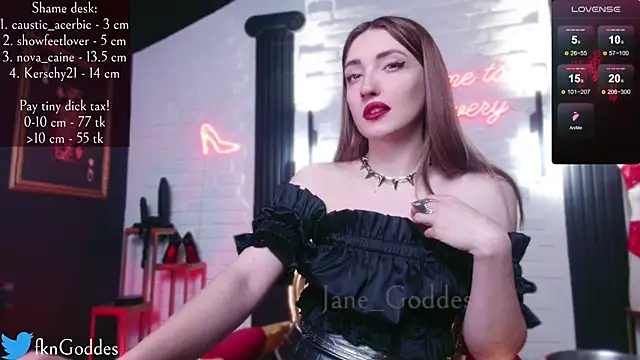 Jane Goddess online show from February 27, 2025, 8:09 pm