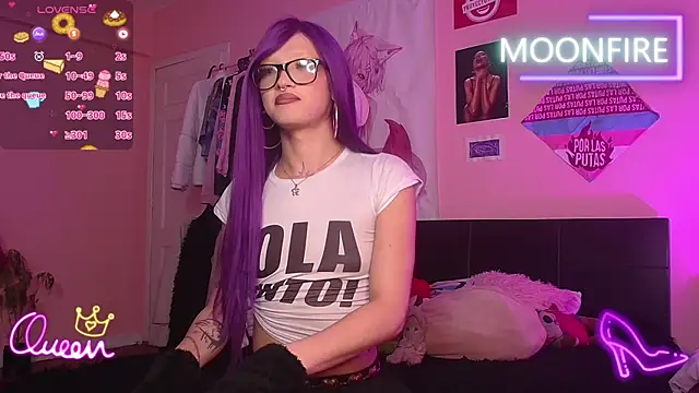moonfiredancer online show from July 5, 2026, 3:00 am