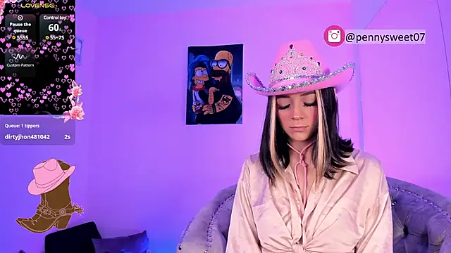 penny sweett  online show from March 3, 2025, 12:12 am