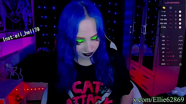Kitty goth online show from March 9, 2025, 2:50 am