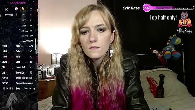 EllieeRose online show from June 17, 2026, 8:08 pm