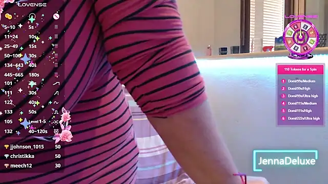 JennaDeluxe online show from May 15, 2026, 3:32 pm