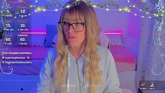 estivalae online show from December 16, 2024, 10:34 pm